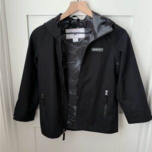 Obermeyer Black Kids Raincoat